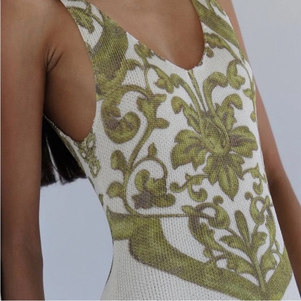 NWT | Savannah Morrow Bruna Sicilian Viscose Maxi Dress ($560 MSRP) - Picture 3 of 7